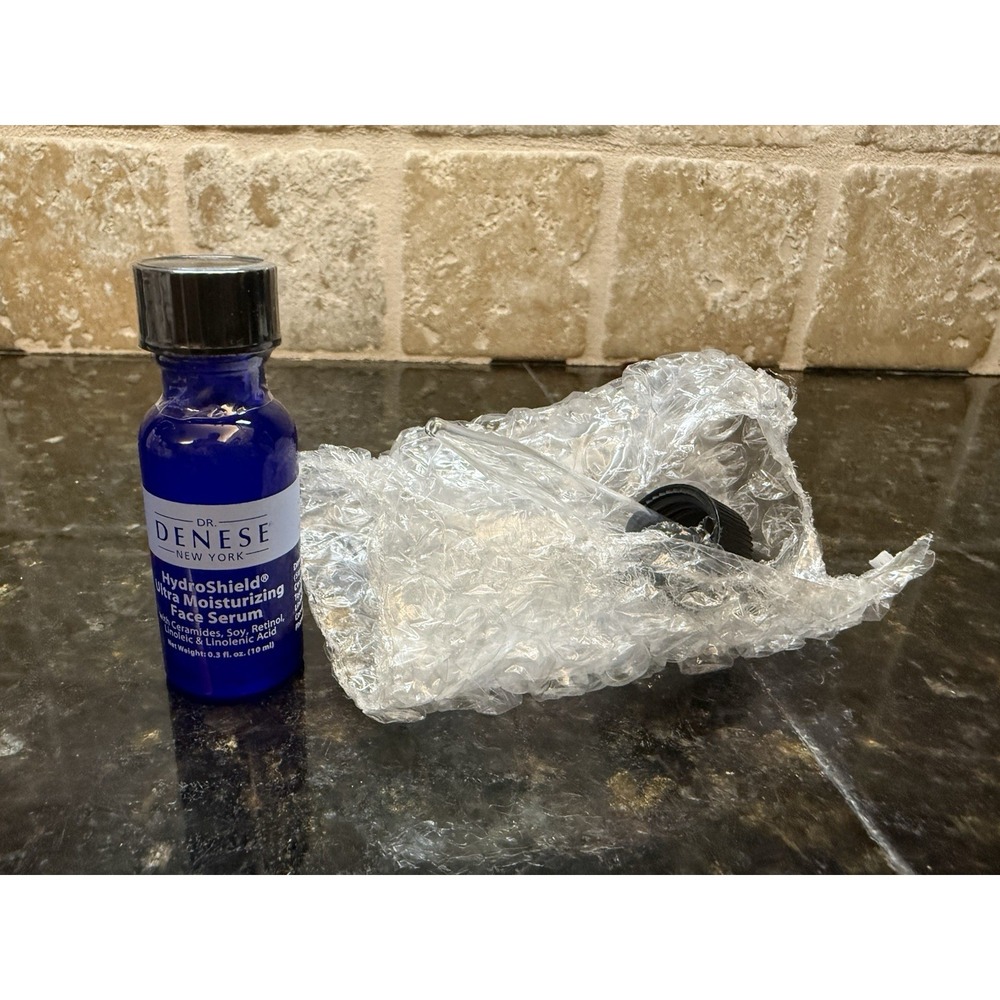 NEW Dr Denese HydroShield Ultra Moisturizing Face Serum .3 fl oz  Travel Size